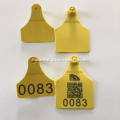 cow ear tag with laser printing cattle tag